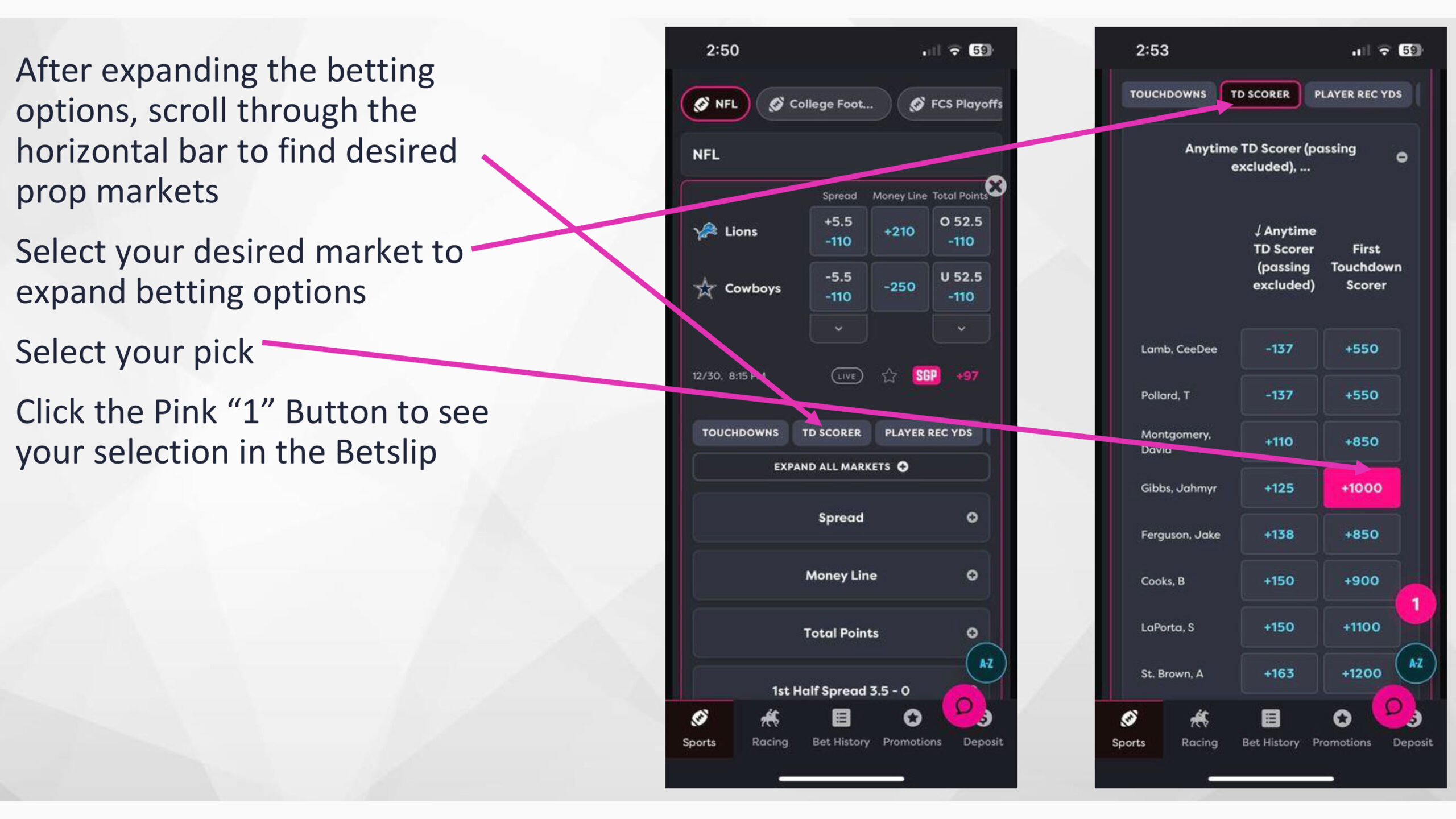 How to Place a Prop Bet - STN Sports